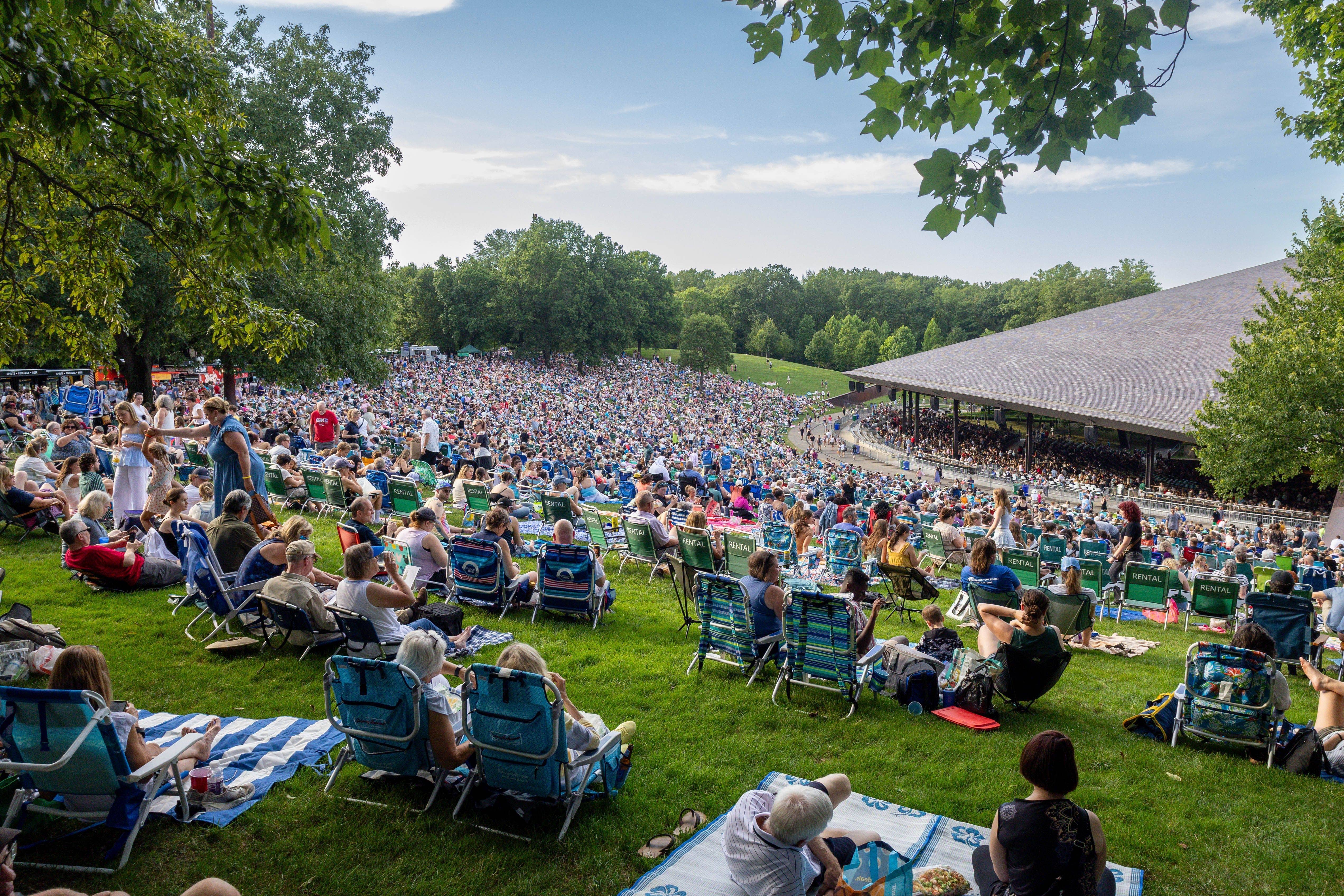 outdoor at Blossom Music Center 