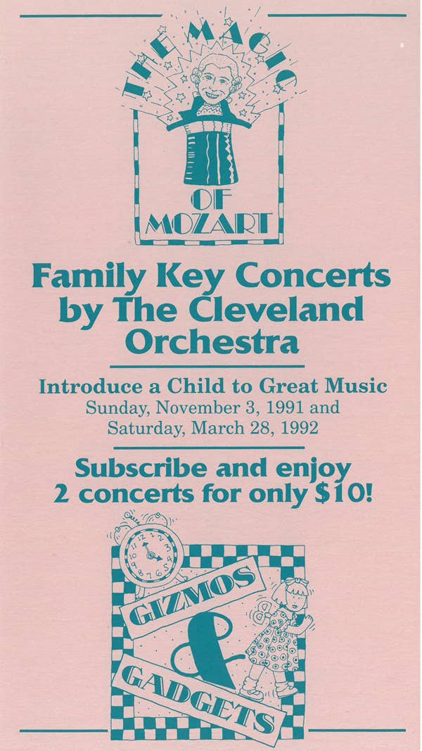 The Magic of Mozart: Family Key Concerts by The Cleveland Orchestra.