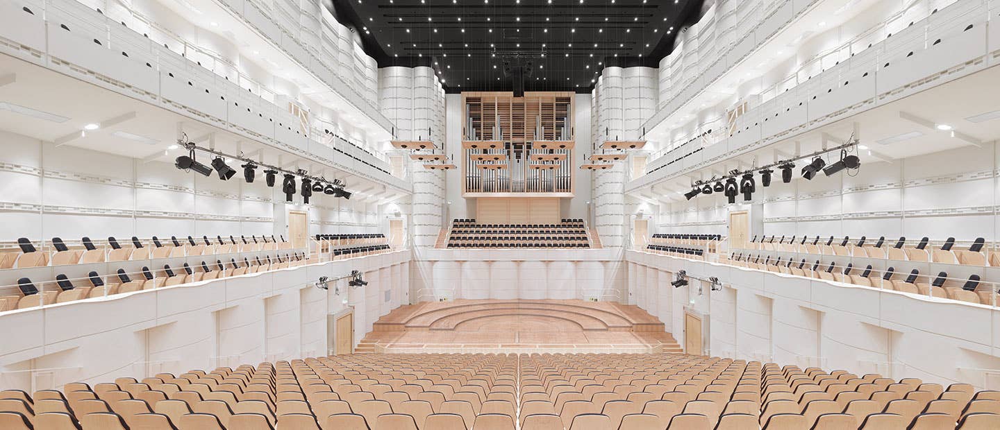 interior of Konzerthaus Dortmund, Germany 2016