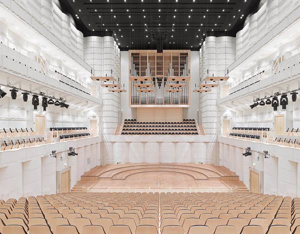 interior of Konzerthaus Dortmund, Germany 2016