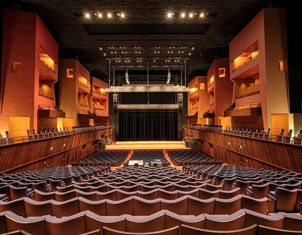 interior of Philharmonie Luxembourg