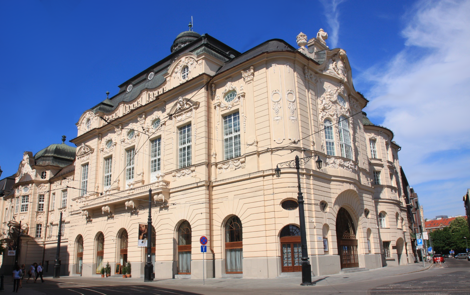 exterior of Reduta Hall Bratislava Slovakia