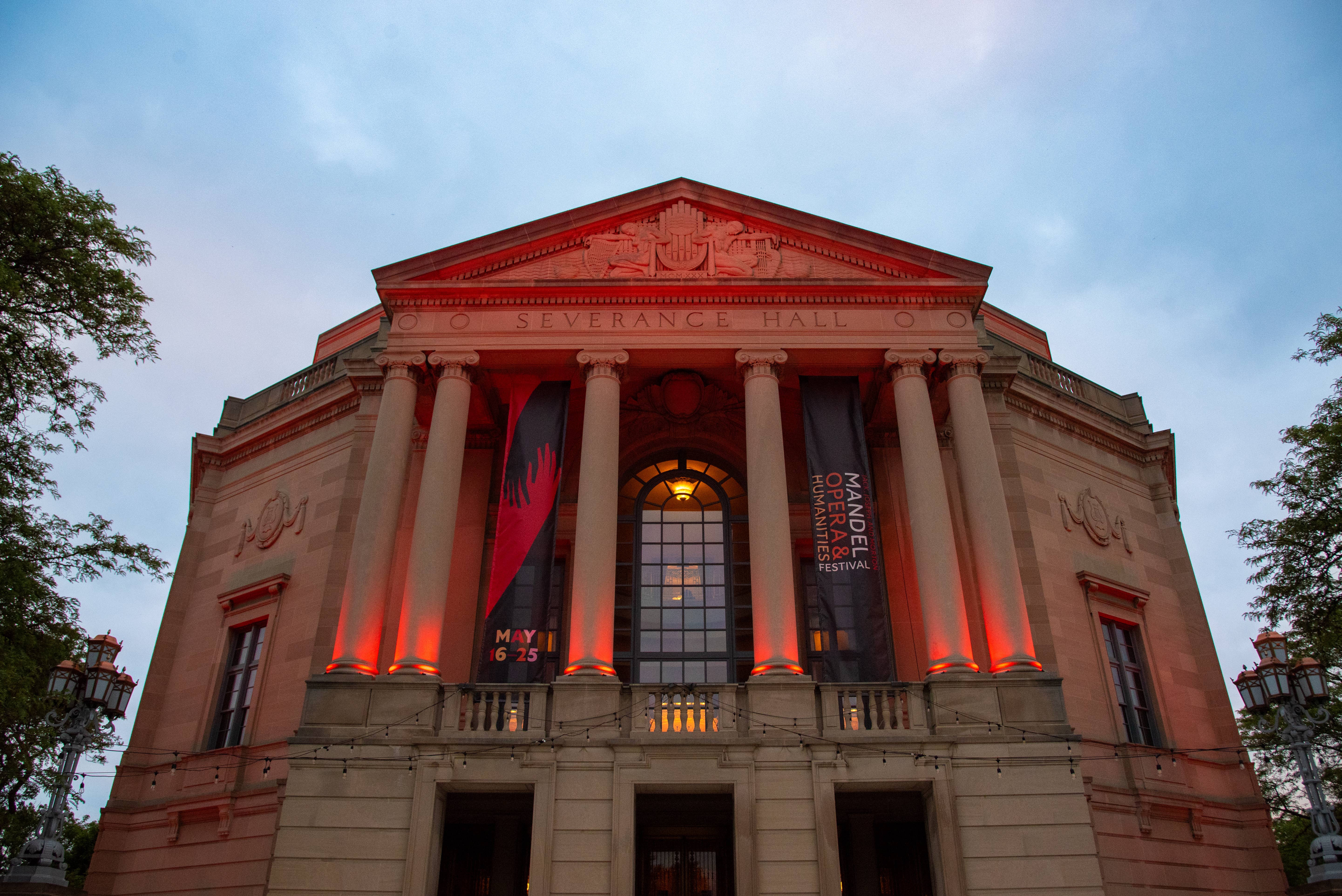 Outside of Severance Music Center