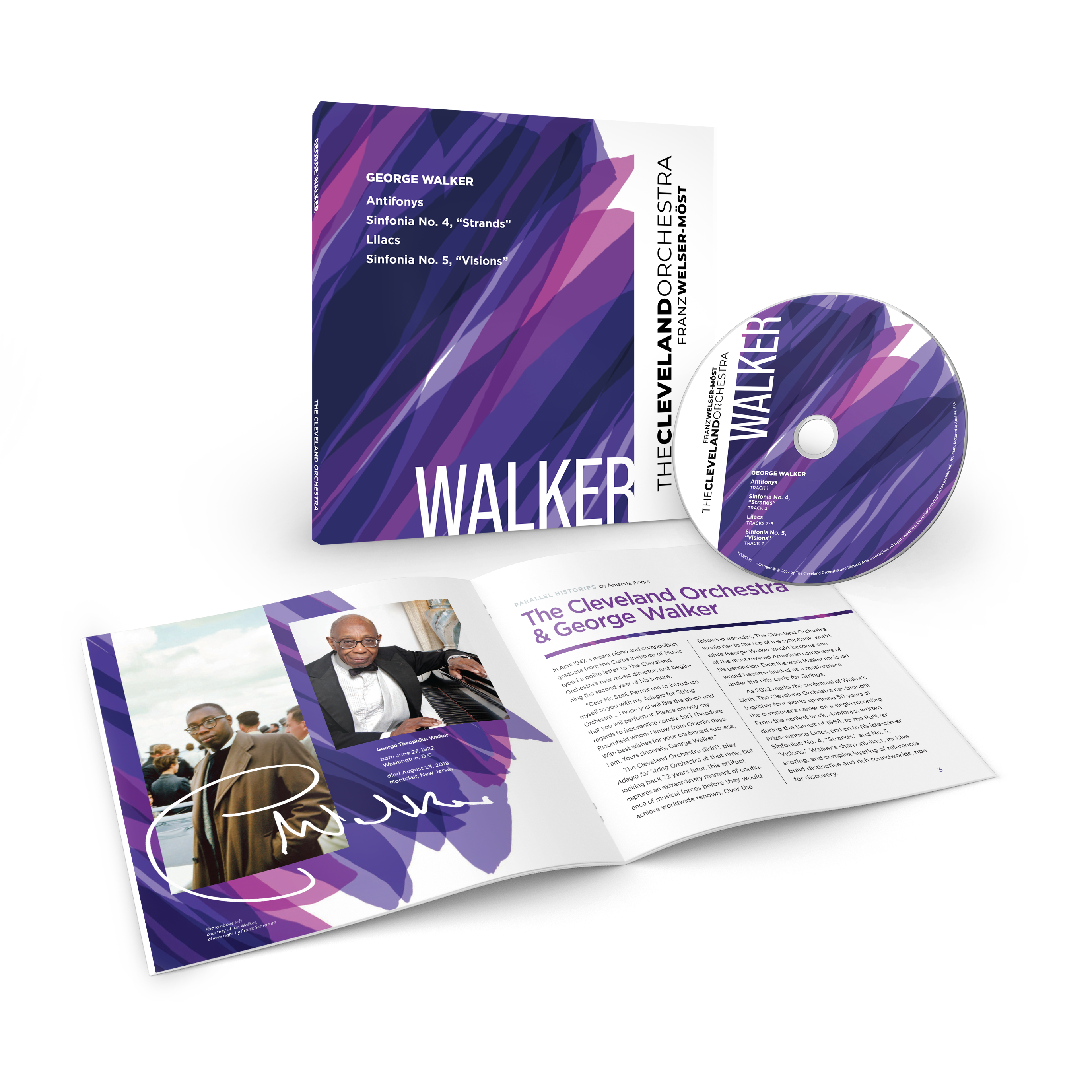Walker album art and rendering