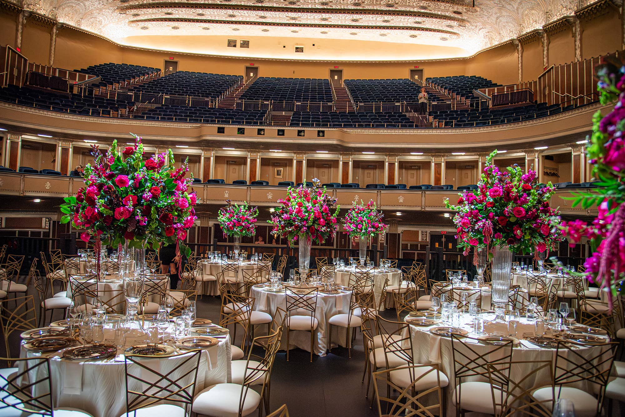 gala view from stage