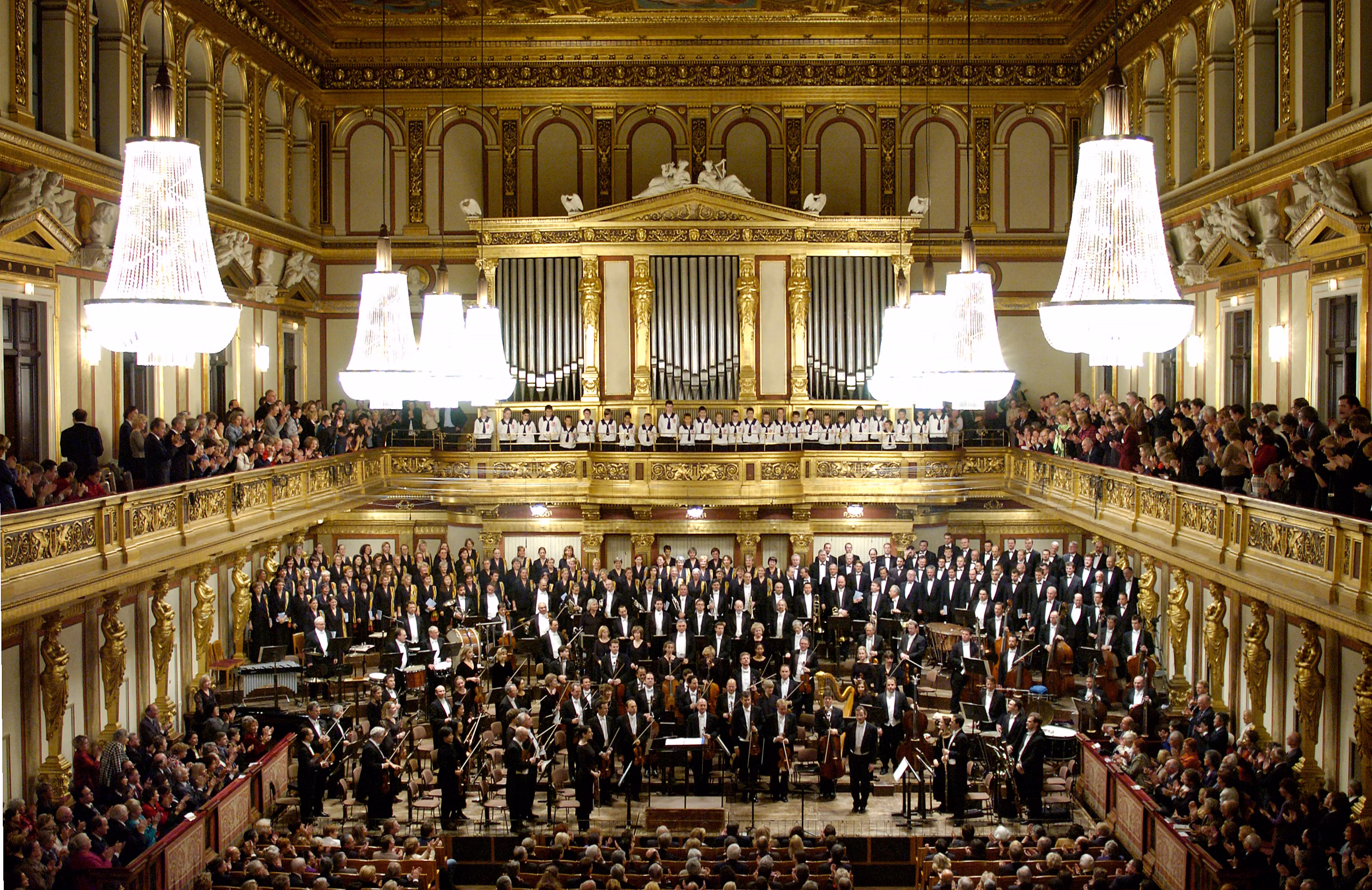 Franz conducting The Cleveland Orchestra