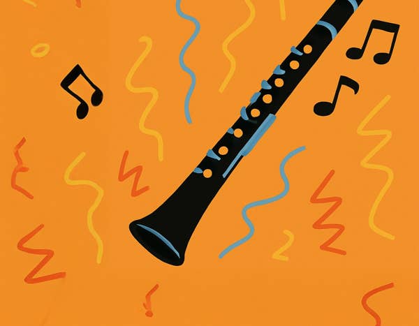 illustrated clarinet