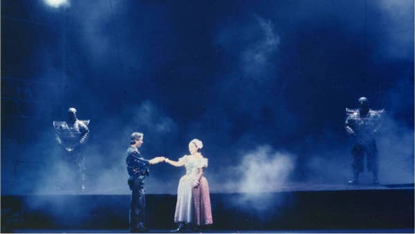 Mozart’s The Magic Flute at Blossom Music Center, 1985.