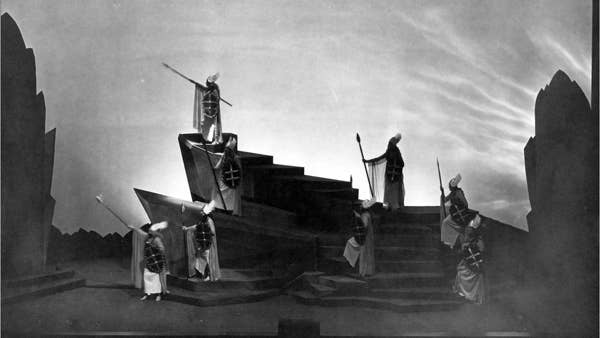 Performance of Die Walküre at Severance Hall, 1934.