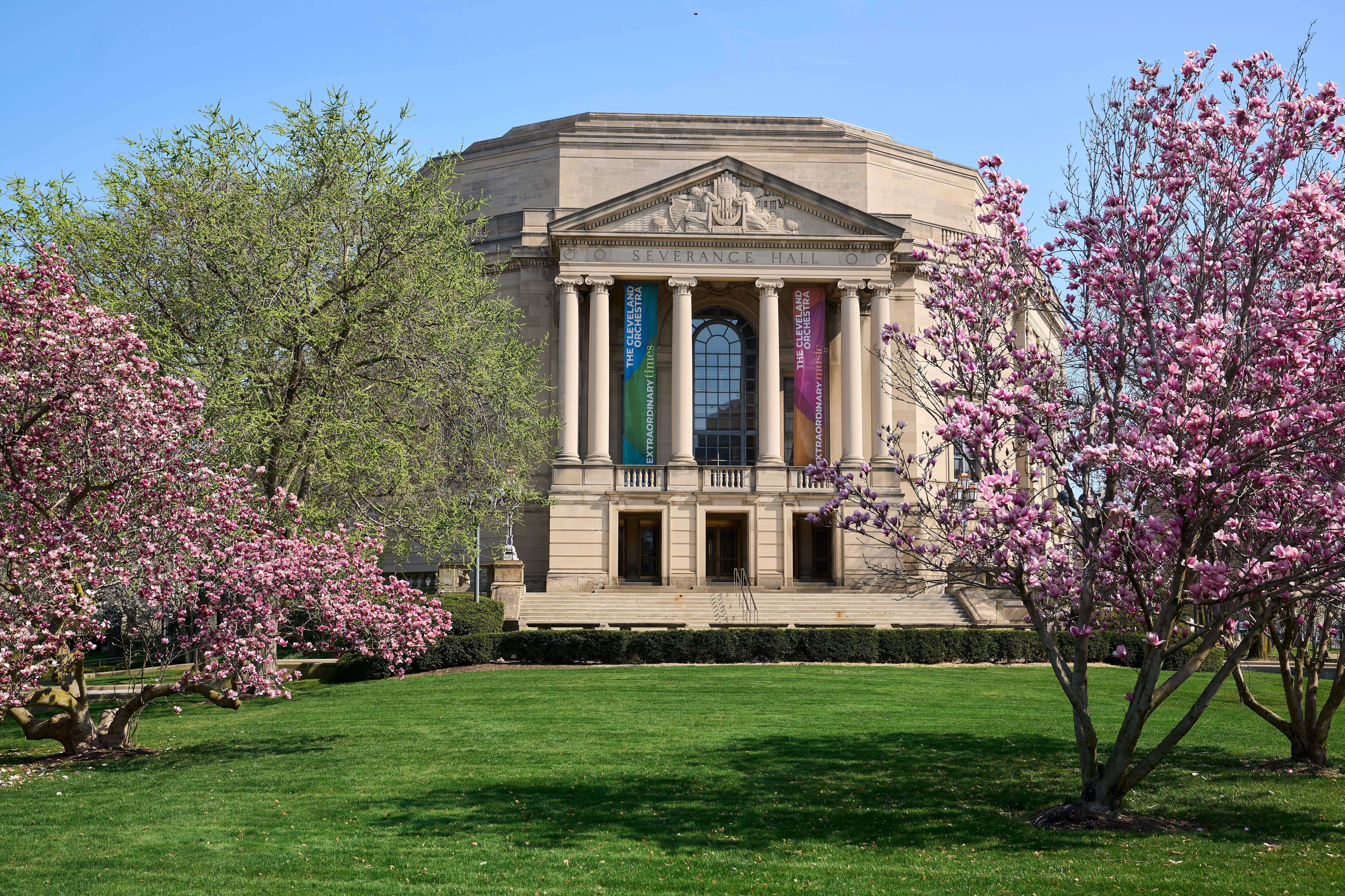 Exterior of Severance Music Center