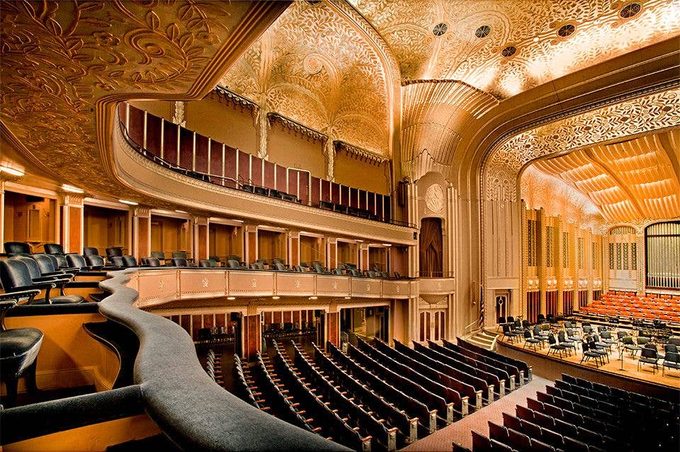 interior of Mandel Hall