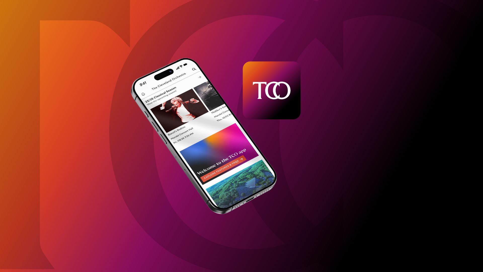 TCO mobile app graphic