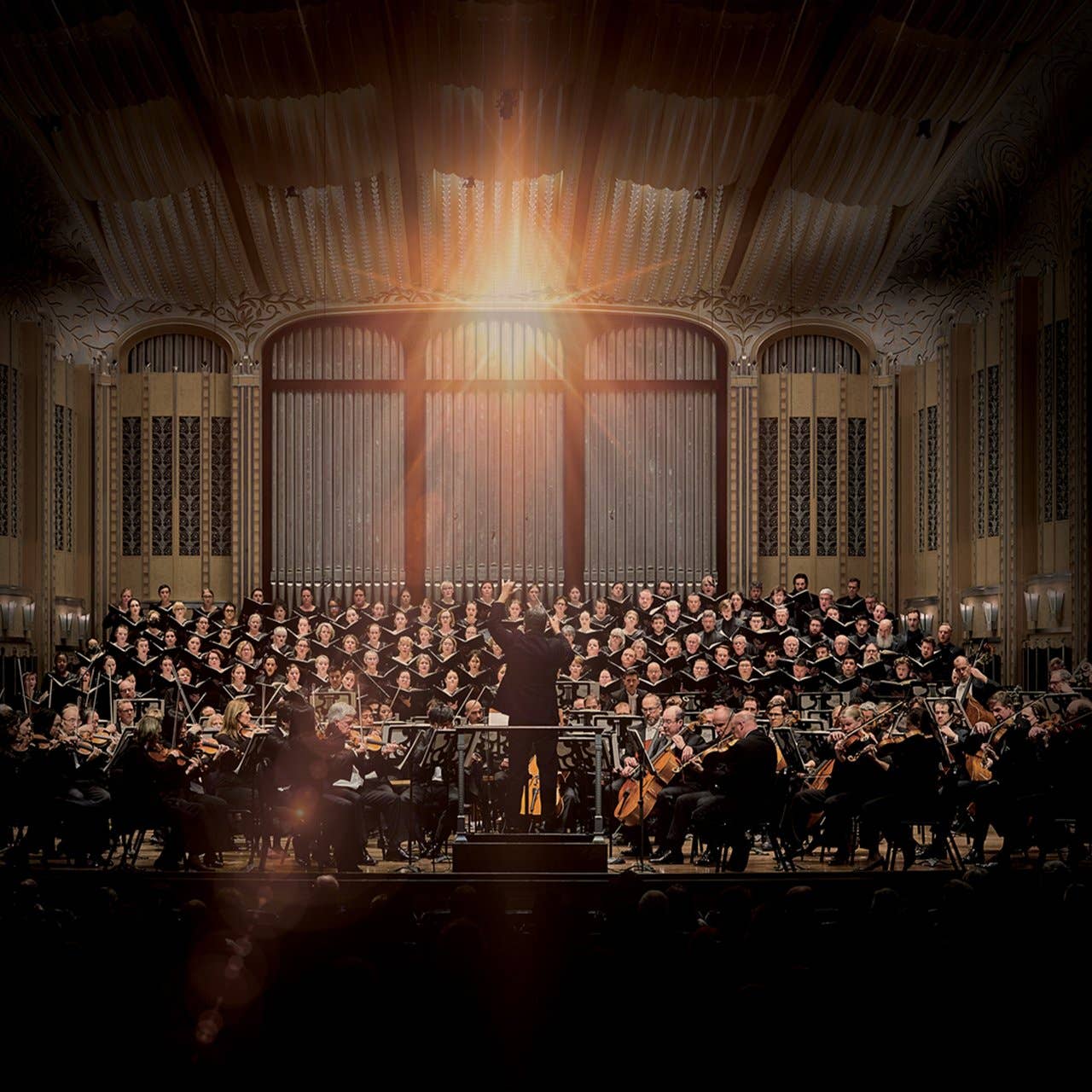 Orchestra performing