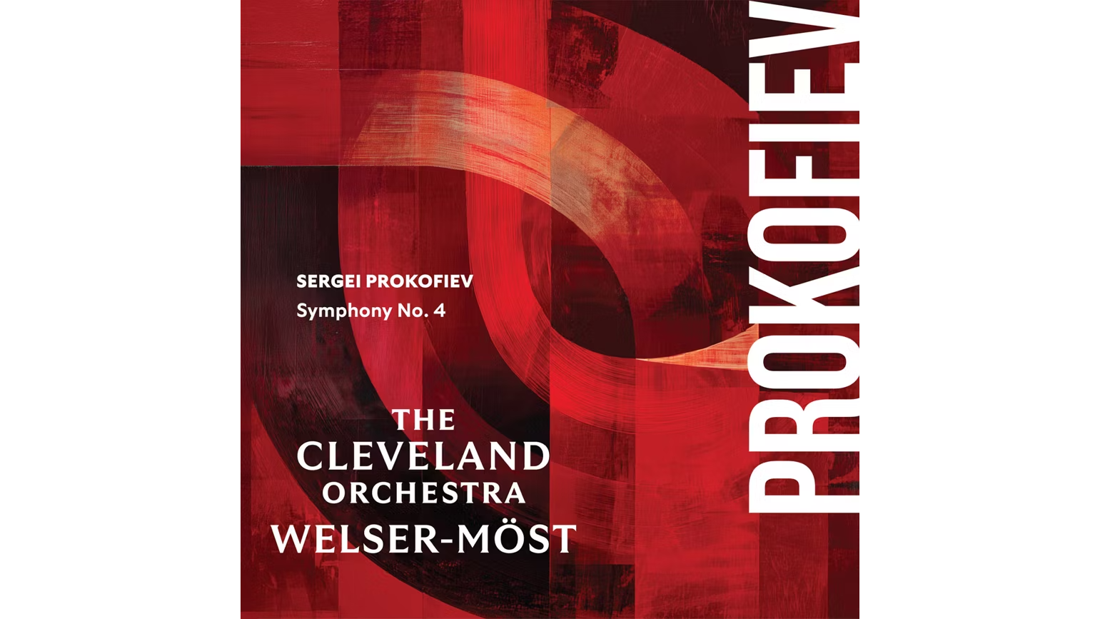 Prokofiev Symphony 4 album art