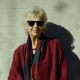 Dame Jane Glover wearing sunglasses in NYC, 2025