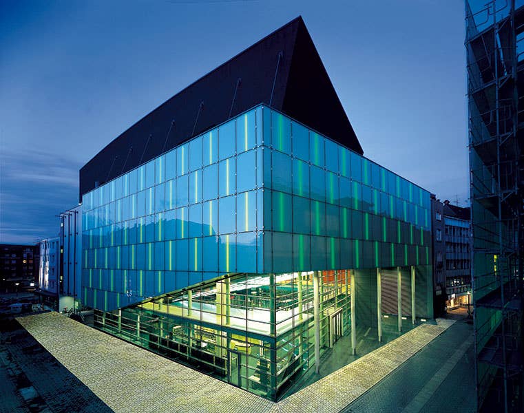 Exterior Dortmund Concert Hall, Dortmund, Germany