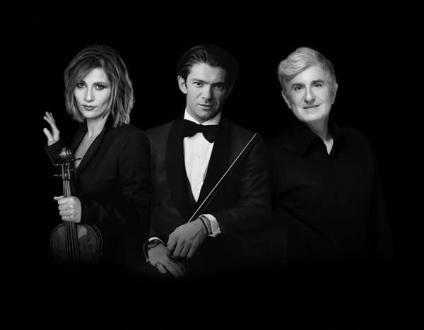 Lisa Batiashvili, Gautier Capuçon & Jean-Yves Tribaudet collage image