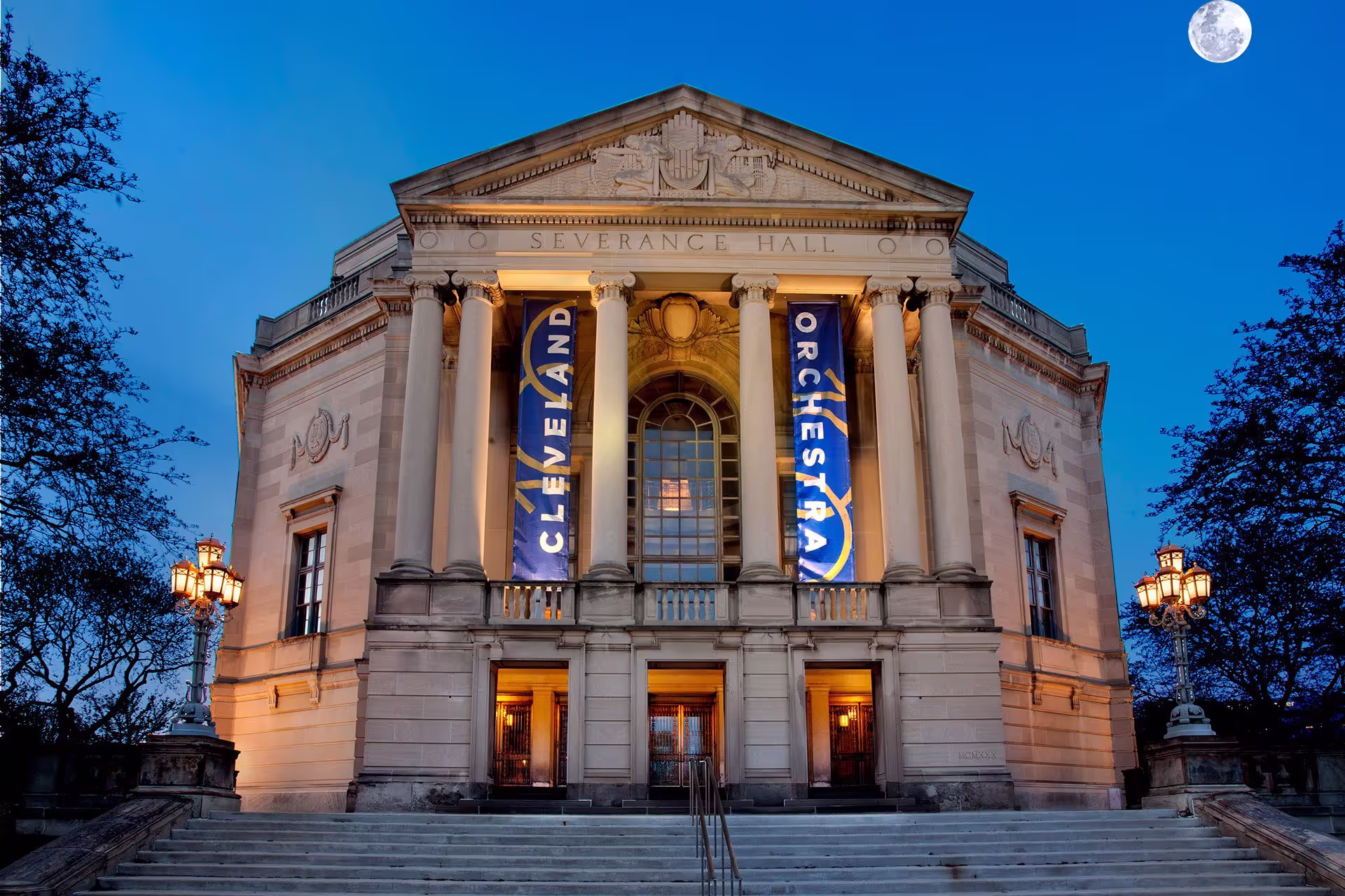 Exterior of Severance Music Center