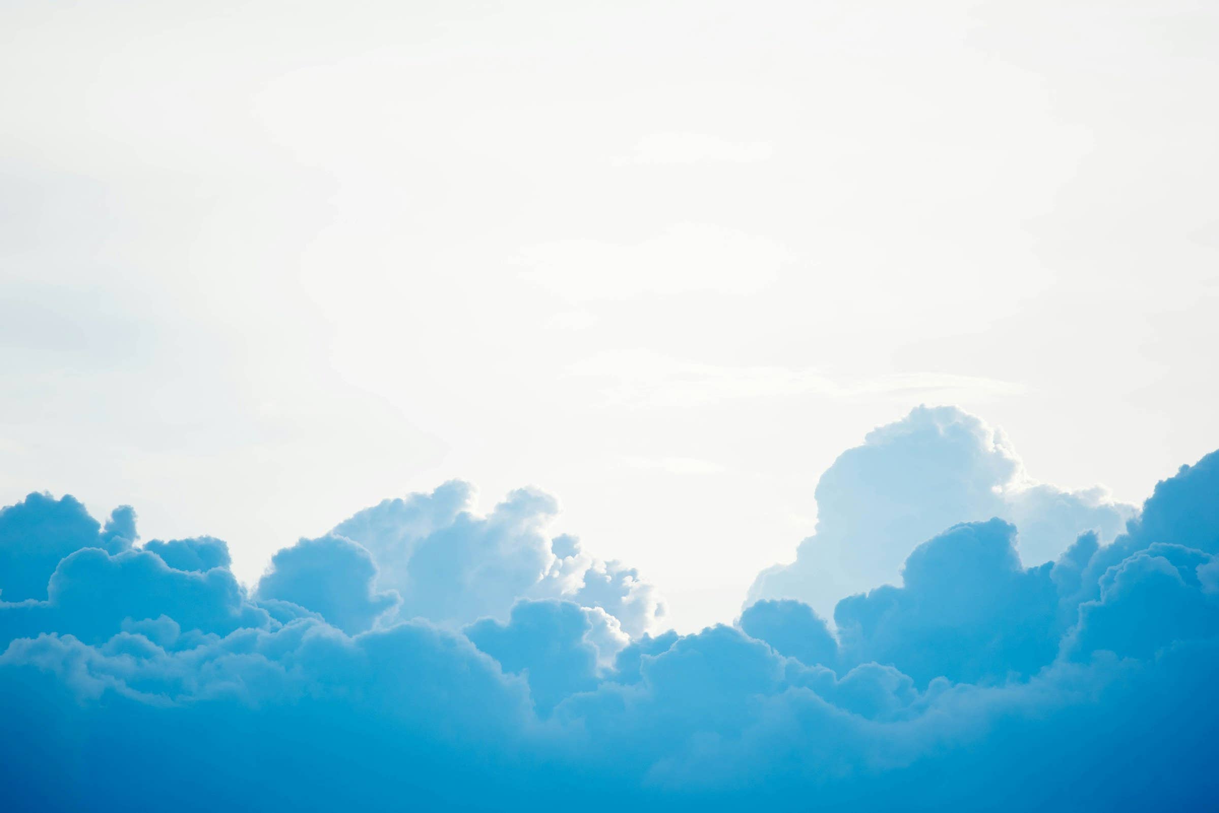 blue clouds