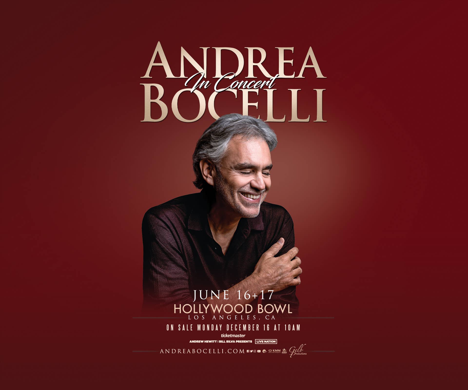 Thumbnail for (Rescheduled) Andrea Bocelli