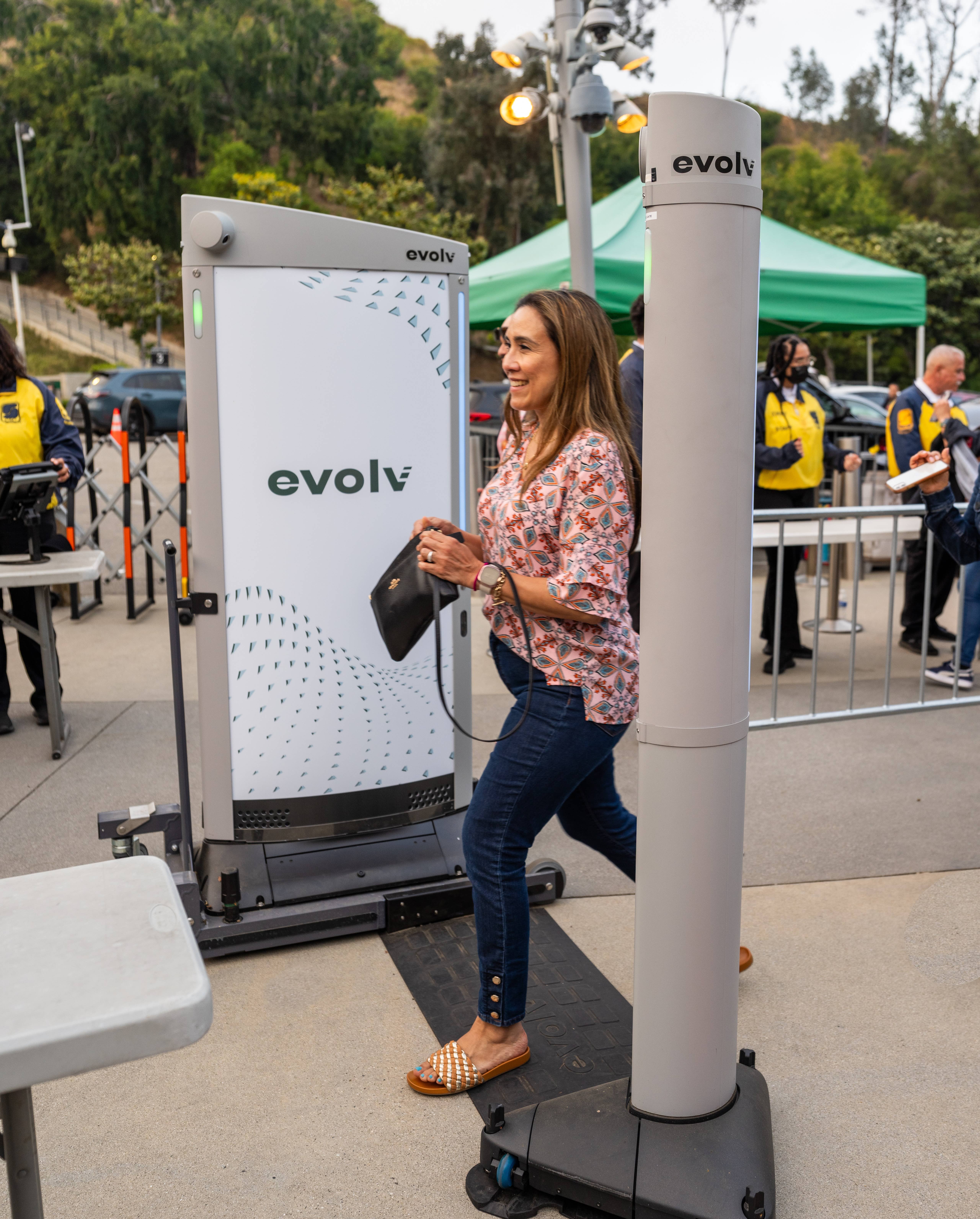 Evolv metal detectors.