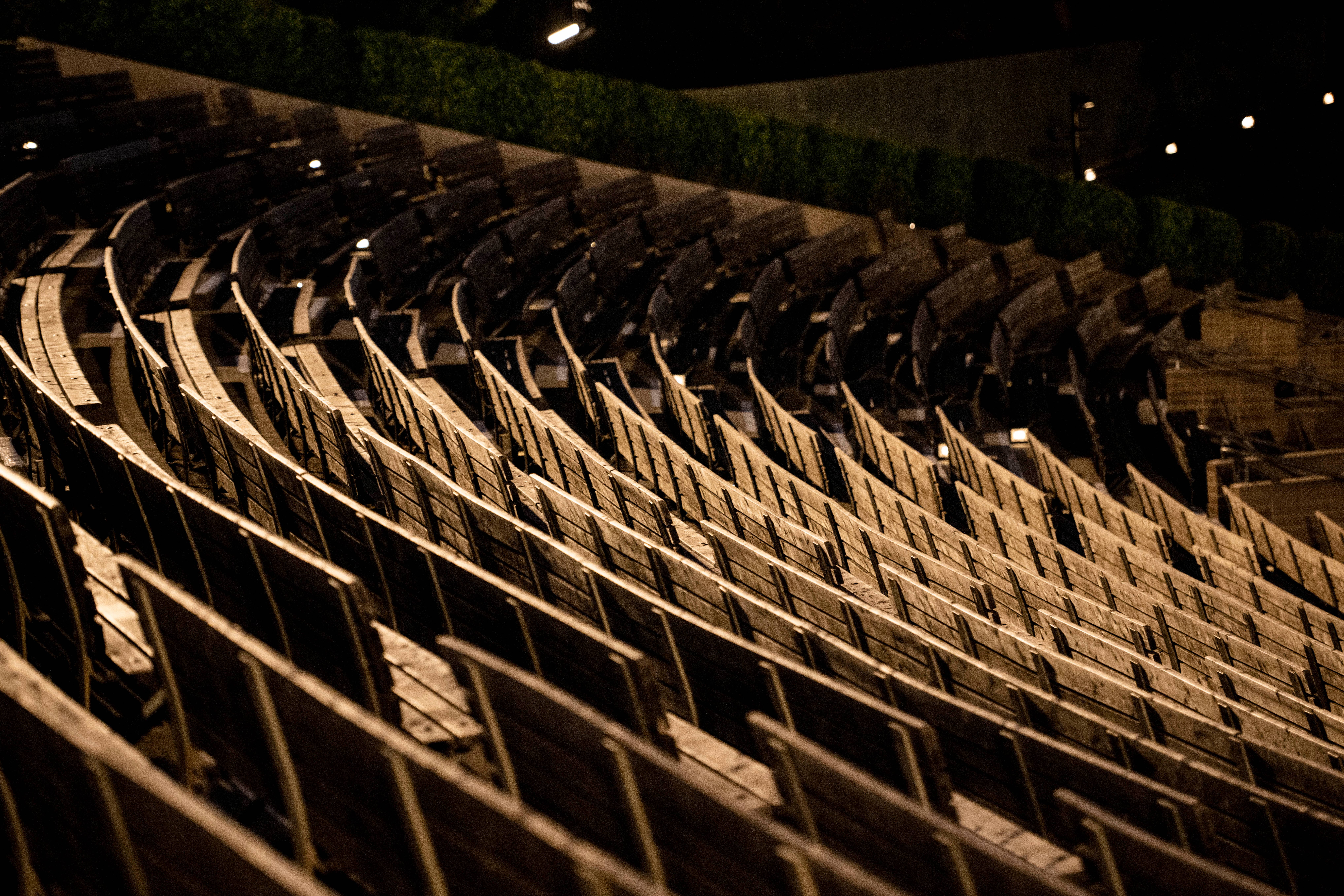 Empty seats at the end of the night.