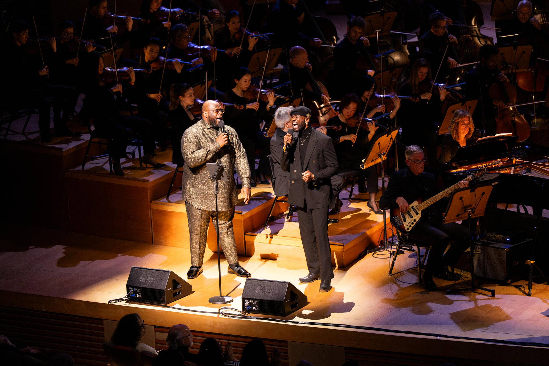 Carlos Simon’s Good News Mass with Dudamel at Walt Disney Concert Hall on April 17, 2025.