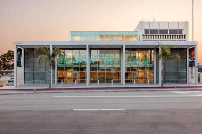 Beckmen YOLA Center building exterior.