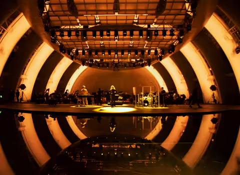 Billie Eilish performing Happier Than Ever at The Hollywood Bowl
