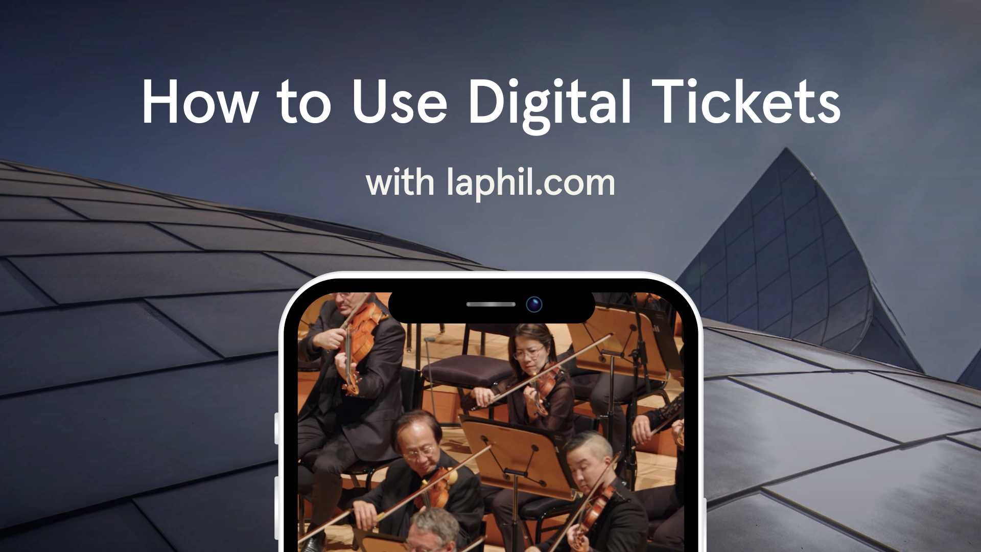 Managing Tickets with the LA Phil Website