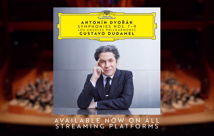portada del álbum con una imagen de Gustavo Dudamel