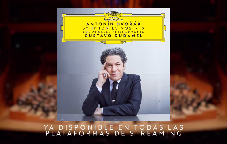 portada del álbum con una imagen de Gustavo Dudamel