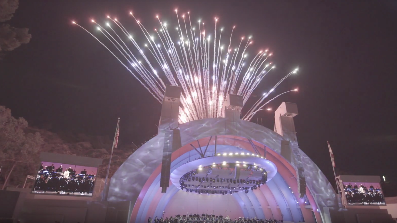 Go behind the scene for fireworks at the Bowl