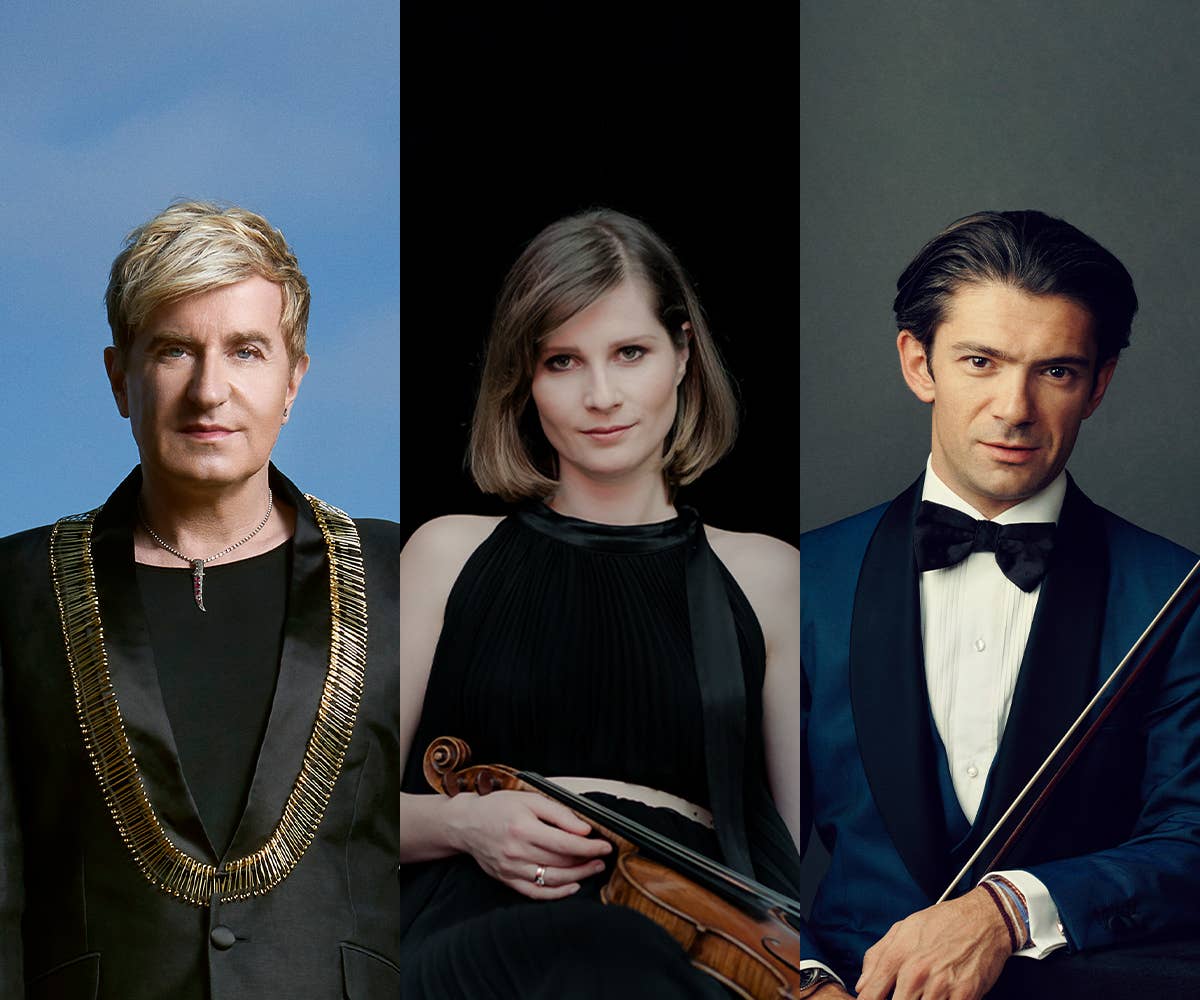 Lisa Batiashvili, Gautier Capuçon, and Jean-Yves Thibaudet