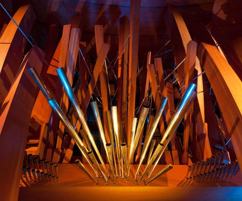The Walt Disney Concert Hall organ