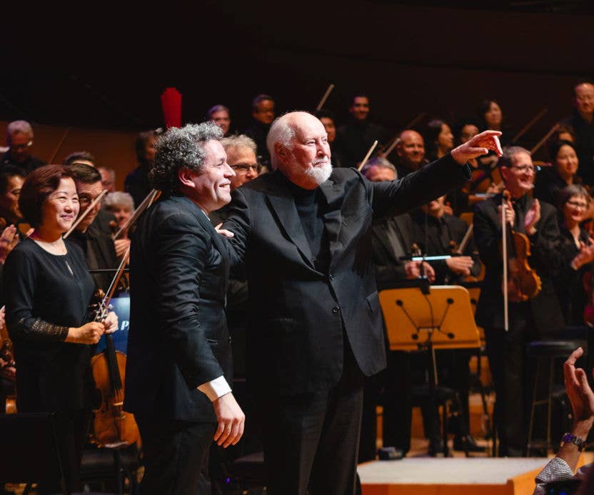 Gustavo Dudamel y John Williams