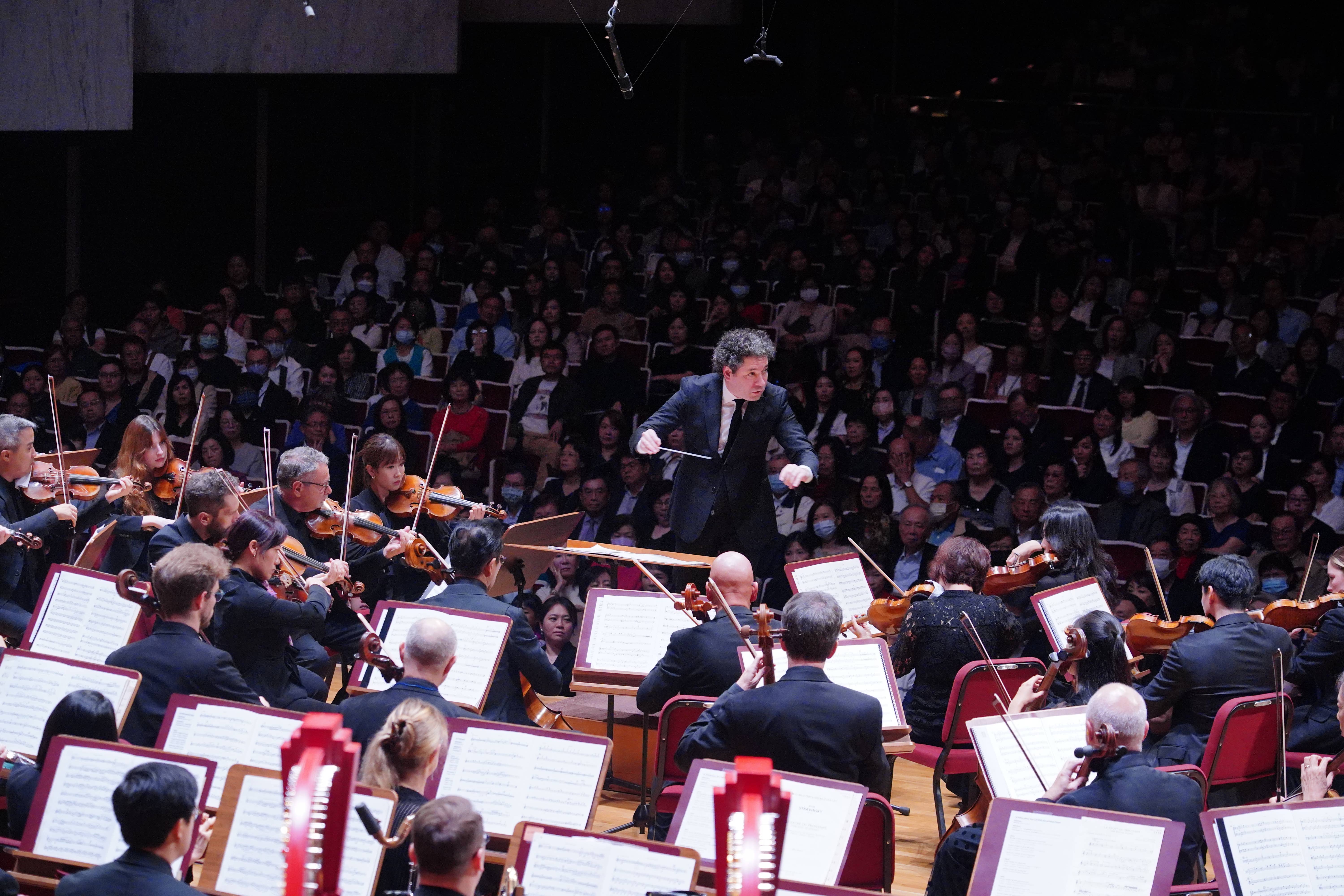 The LA Phil performed for Taiwanese audiences for the first time since 1994. Photo credit: MNA Studio