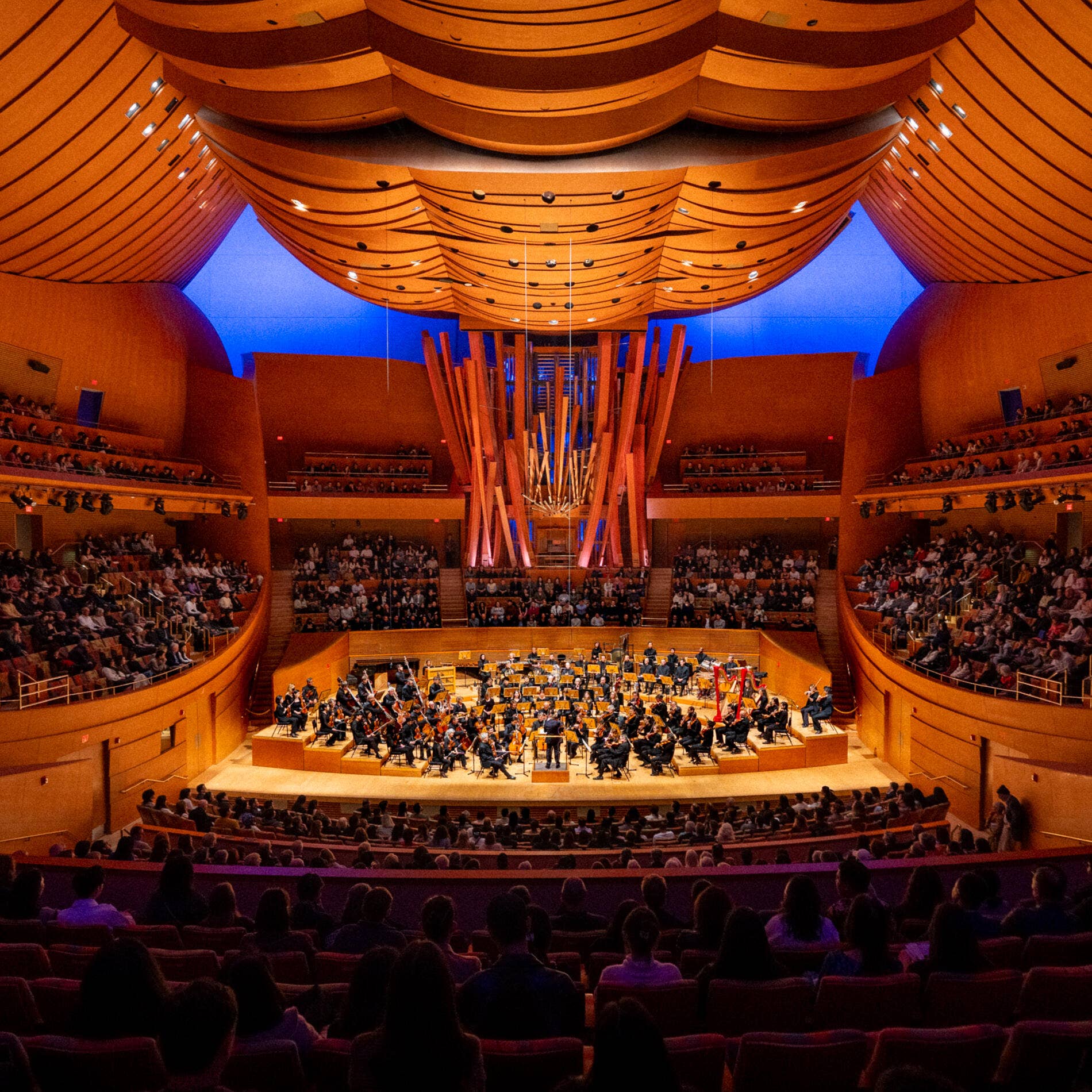 Walt Disney Concert Hall classical performance