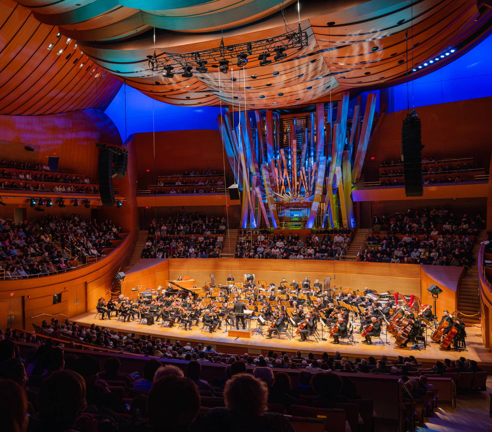 Walt Disney Concert Hall classical performance