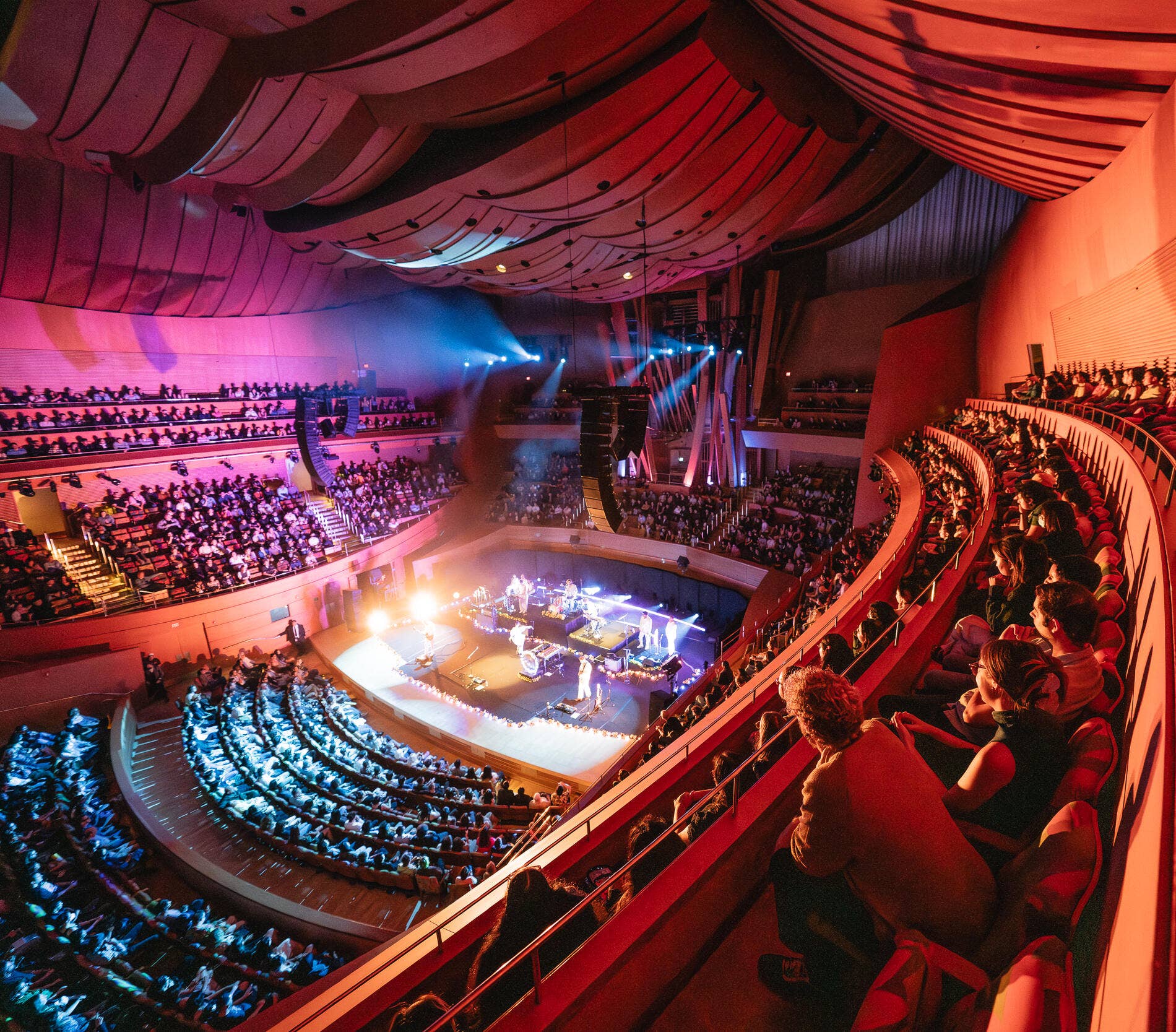 Performance at the Walt Disney Concert Hall