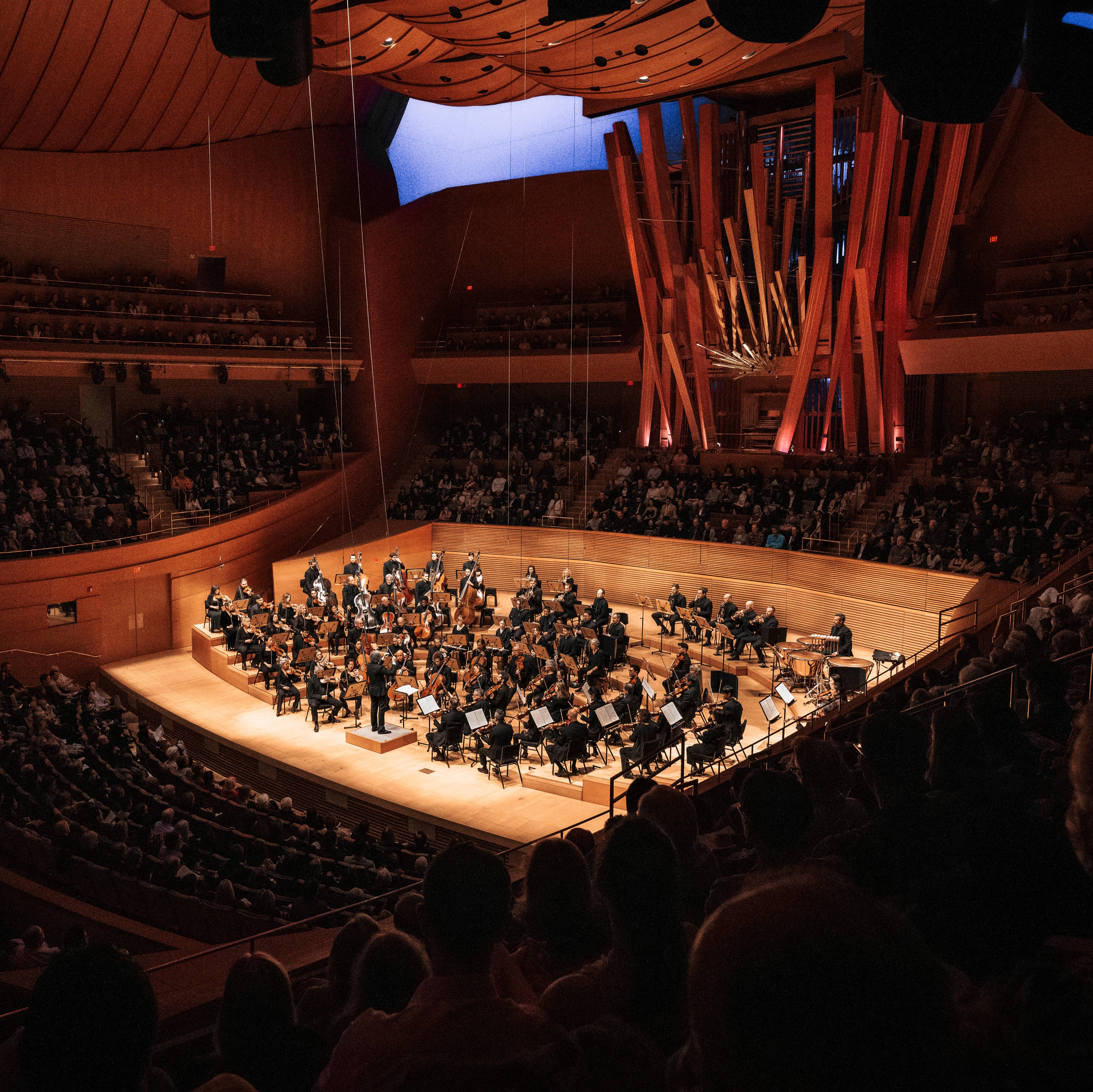 Concierto de música clásica en el Walt Disney Concert Hall