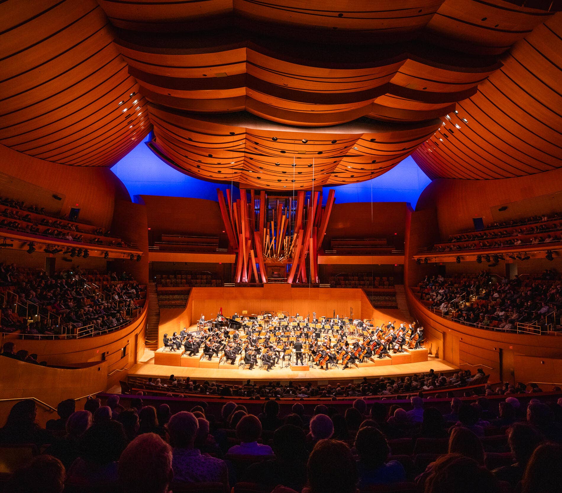 Walt Disney Concert Hall classical performance