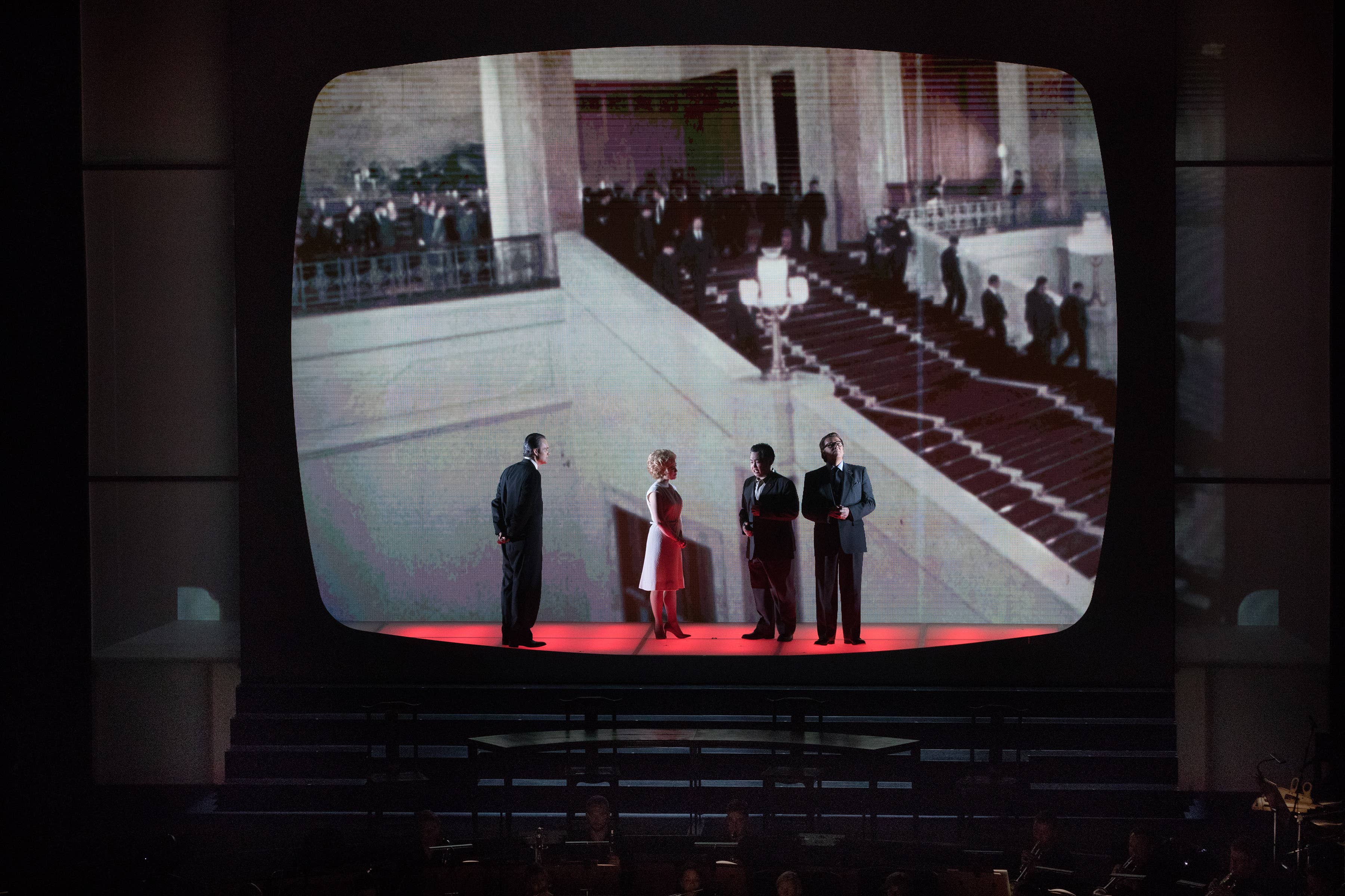 Photo from the LA Phil's 2017 production of *Nixon in China*