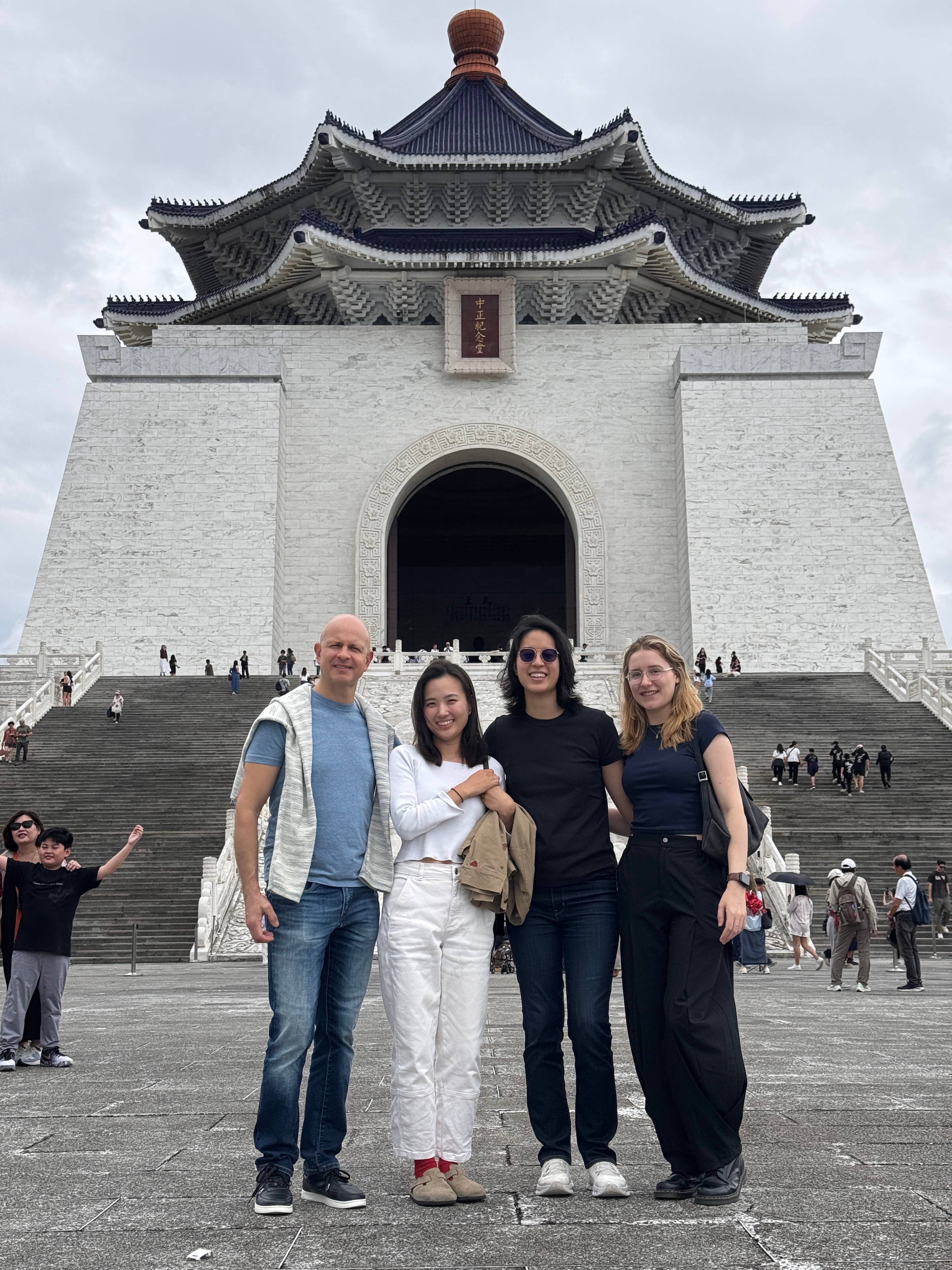 Left to right: Nickolai Kurganov, Jung Eun Kang, Michelle Tseng, and Vivian Kukiel