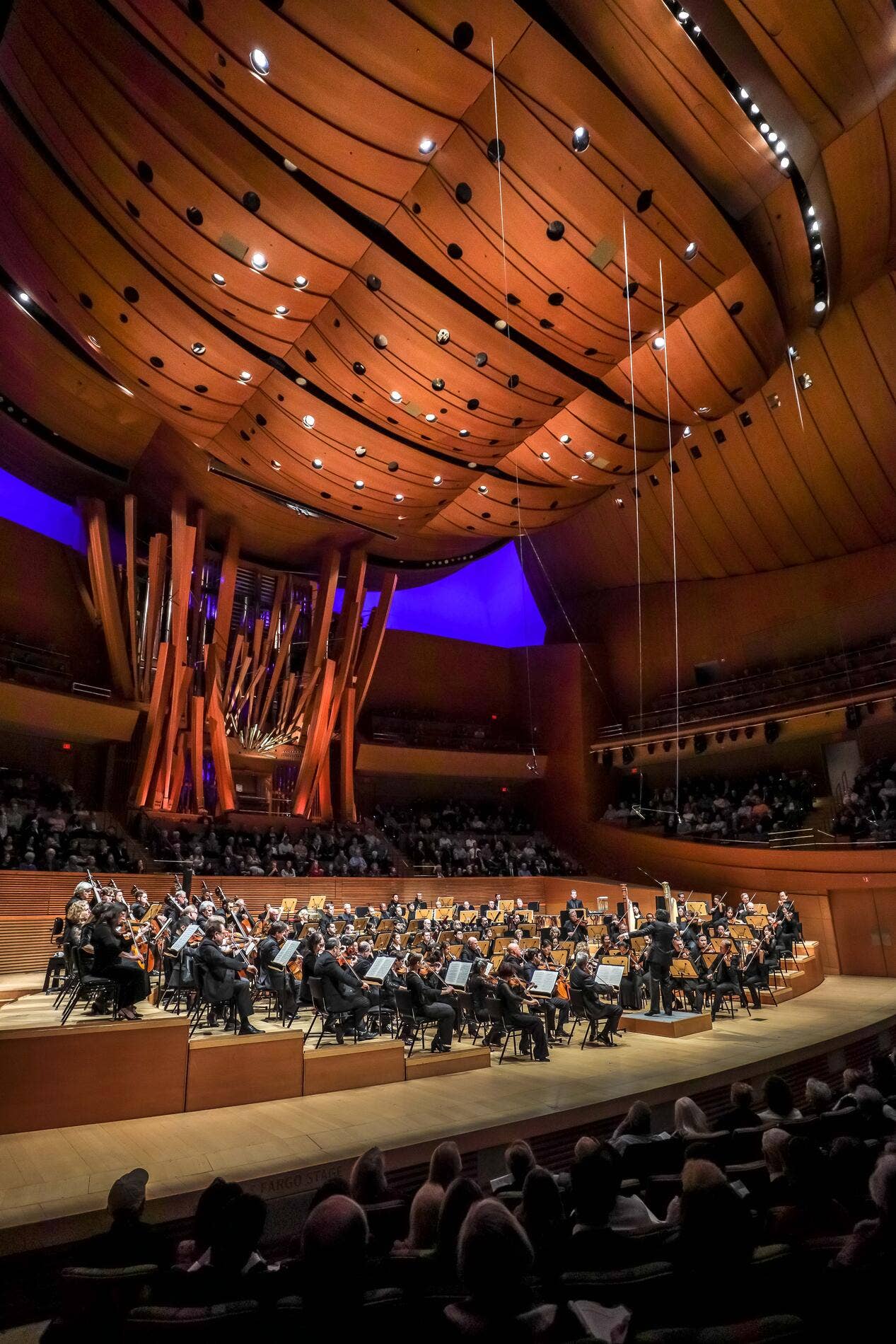 Gustavo Dudamel conducting the Los Angeles Philharmonic