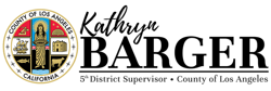 Kathryn Barger loo badge