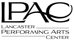 Lancaster Performing Arts Center logo with bold “LPAC” letters and “Lancaster Performing Arts Center” text.