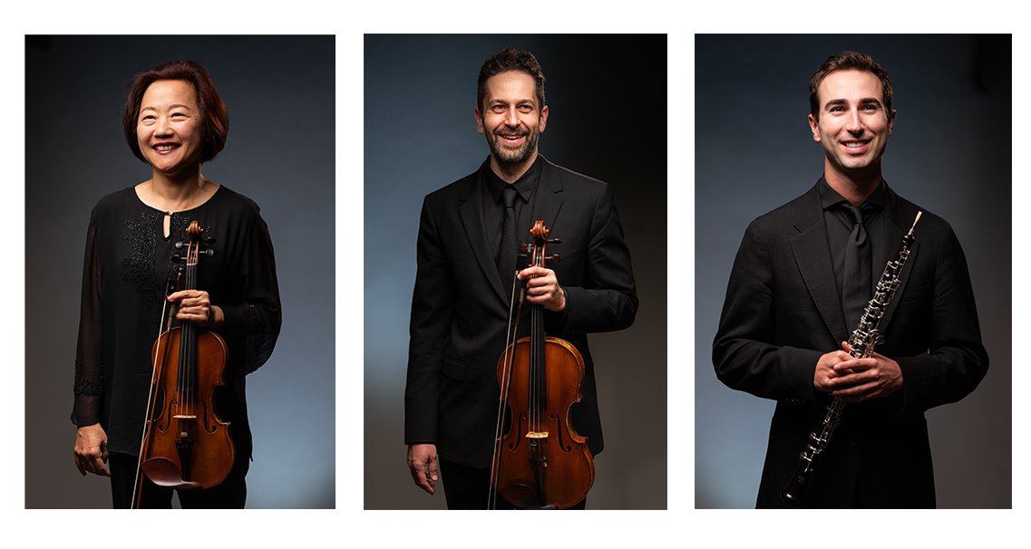 Left to right: Bing Wang, Ben Ullery, and Ryan Roberts