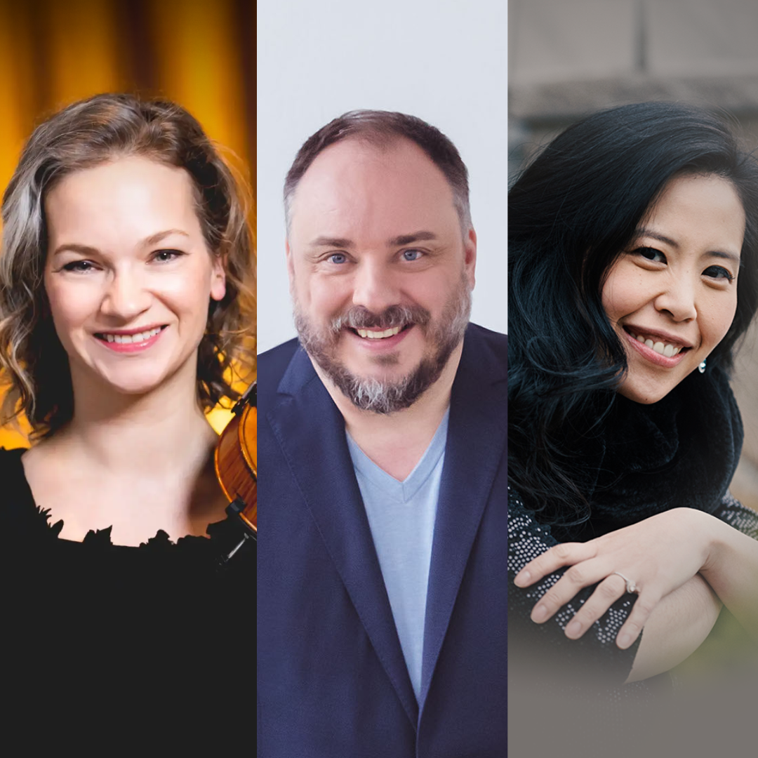 Hilar Hahn, Matthias Goerne, & Gloria Chien