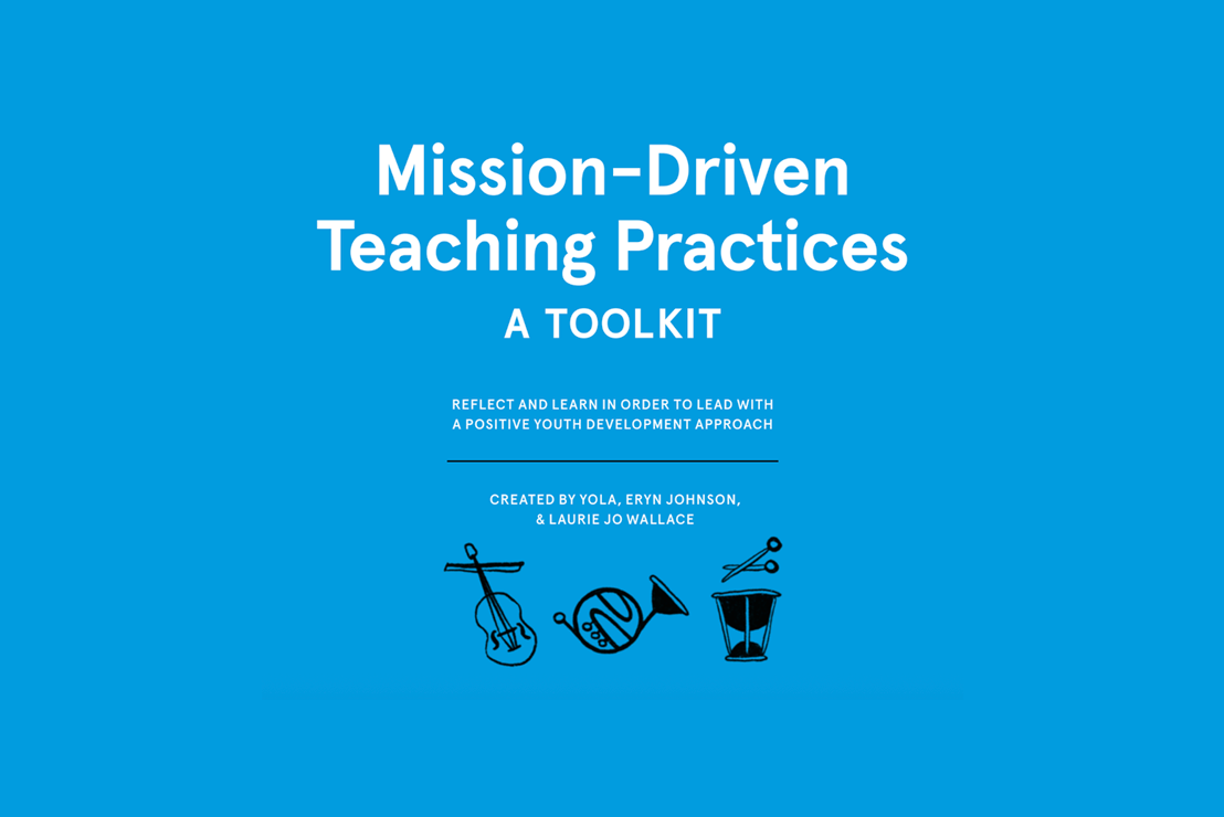 The cover page for YOLA's Mission-Driven Toolkit.
